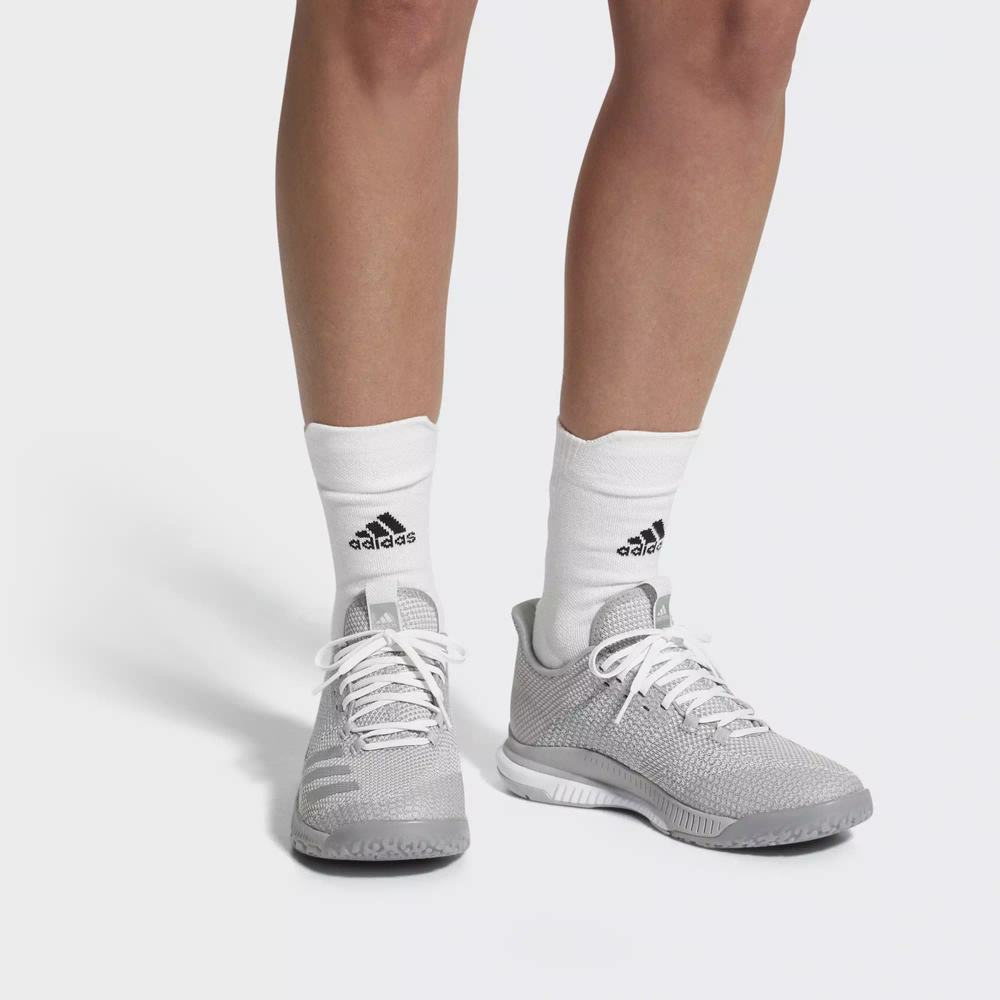Adidas Crazyflight Bounce 2.0 Tenis De Voleibol Blancos Para Mujer (MX-86863)